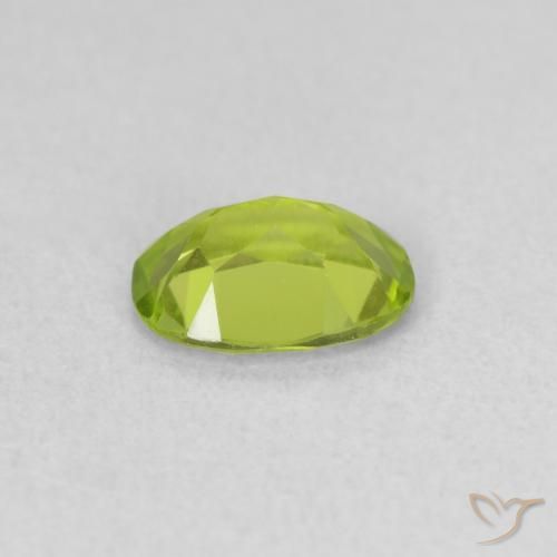 Peridot Gemstone in 7 x 5 mm (calibrated) Size for Sale, Peridot Stone in Yellowish Green Color