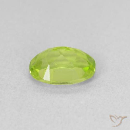 Peridot Gemstone in 7 x 5 mm (calibrated) Size for Sale, Peridot Stone in Yellowish Green Color