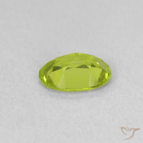 Peridot Gemstone in 7 x 5 mm (calibrated) Size for Sale, Peridot Stone in Medium Green Color