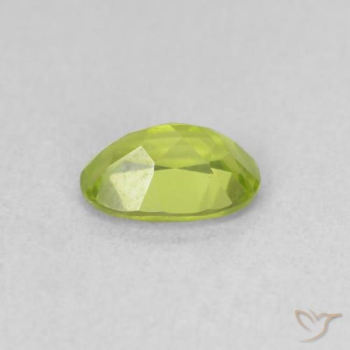 Peridot Gemstone in 7 x 5 mm (calibrated) Size for Sale, Peridot Stone in Lively Yellowish Green Color