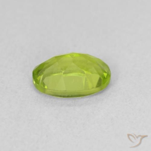 Peridot Gemstone in 7 x 5 mm (calibrated) Size for Sale, Peridot Stone in Lively Yellowish Green Color