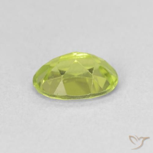 Peridot Gemstone in 7 x 5 mm (calibrated) Size for Sale, Peridot Stone in Lively Yellowish Green Color