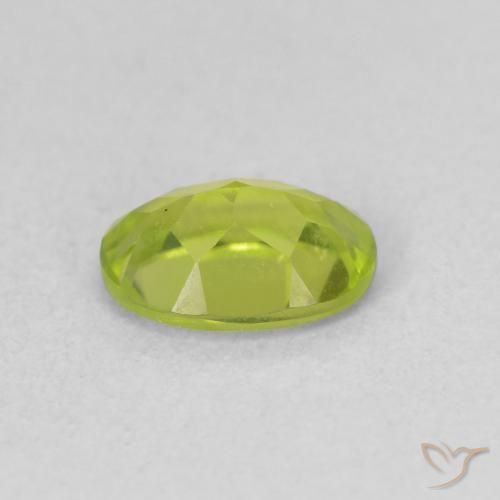 Peridot Gemstone in 7 x 5 mm (calibrated) Size for Sale, Peridot Stone in Bright Green Color