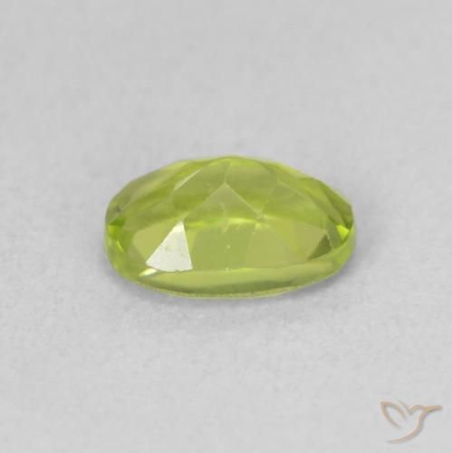 Peridot Gemstone in 7 x 5 mm (calibrated) Size for Sale, Peridot Stone in Yellowish Green Color
