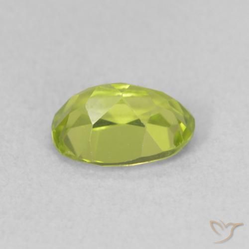 Peridot Gemstone in 7 x 5 mm (calibrated) Size for Sale, Peridot Stone in Lively Yellowish Green Color