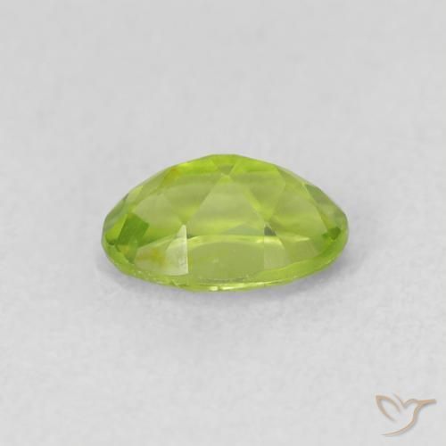 Peridot Gemstone in 7 x 5 mm (calibrated) Size for Sale, Peridot Stone in Medium Green Color