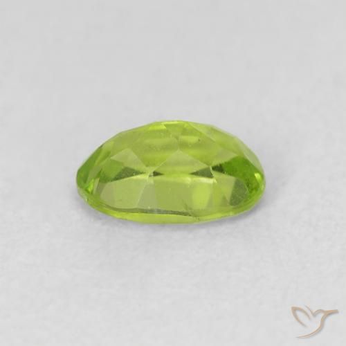 Peridot Gemstone in 7 x 5 mm (calibrated) Size for Sale, Peridot Stone in Lively Green Color