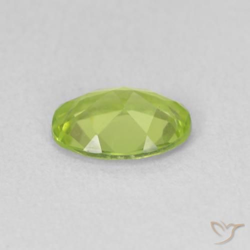 Peridot Gemstone in 7 x 5 mm (calibrated) Size for Sale, Peridot Stone in Bright Green Color