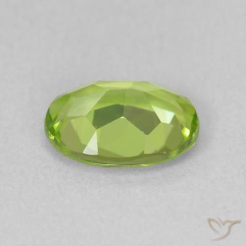 Peridot Gemstone in 8 x 6 mm (calibrated) Size for Sale, Peridot Stone in Lively Green Color
