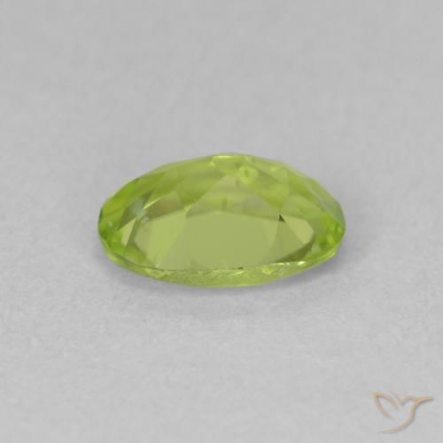 Peridot Gemstone in 7 x 5 mm (calibrated) Size for Sale, Peridot Stone in Lively Yellowish Green Color