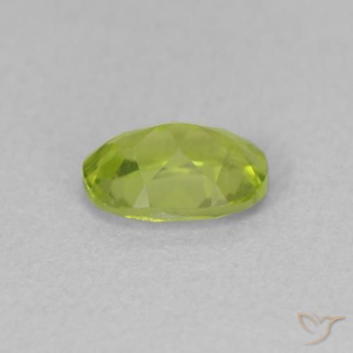 Peridot Gemstone in 7 x 5 mm (calibrated) Size for Sale, Peridot Stone in Lively Yellowish Green Color