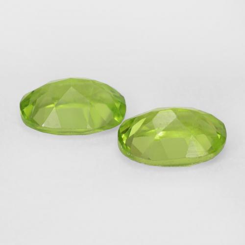 Peridot Gemstones in 7 x 5 mm (calibrated) Size for Sale, Peridot Stones in Yellowish Green Color