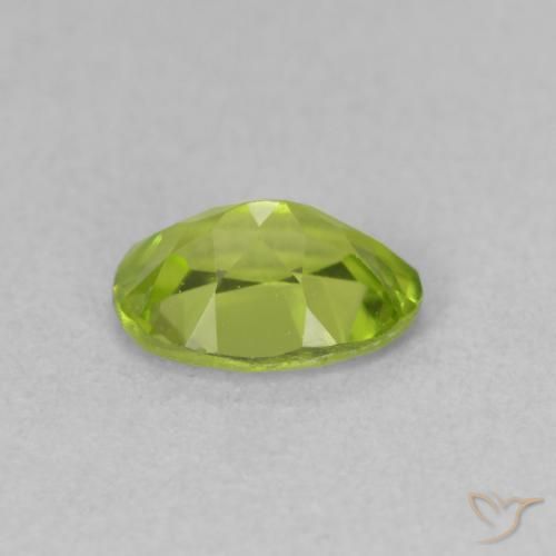 Peridot Gemstone in 7 x 5 mm (calibrated) Size for Sale, Peridot Stone in Lively Green Color
