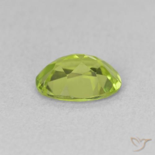 Peridot Gemstone in 7 x 5 mm (calibrated) Size for Sale, Peridot Stone in Bright Green Color