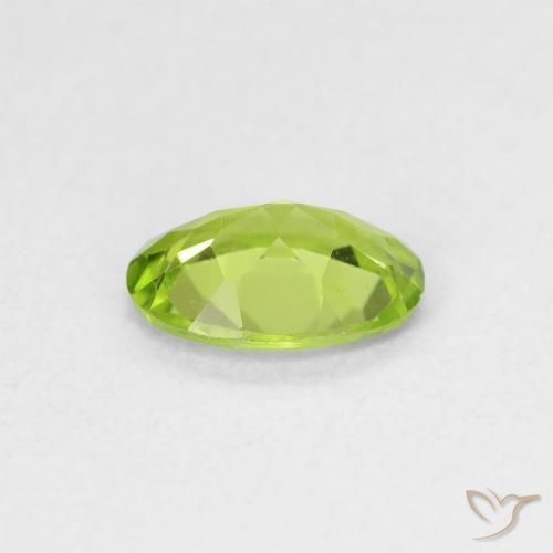 Peridot Gemstone in 7 x 5 mm (calibrated) Size for Sale, Peridot Stone in Medium Green Color