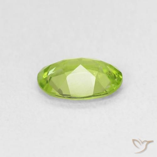 Peridot Gemstone in 7 x 5 mm (calibrated) Size for Sale, Peridot Stone in Yellowish Green Color