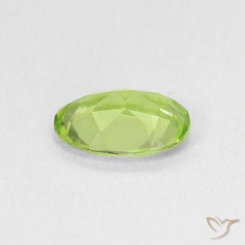Peridot Gemstone in 7 x 5 mm (calibrated) Size for Sale, Peridot Stone in Light Lively Green Color