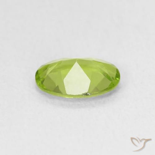 Peridot Gemstone in 7 x 5 mm (calibrated) Size for Sale, Peridot Stone in Medium Green Color