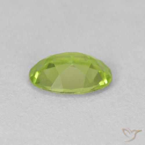 Peridot Gemstone in 7 x 5 mm (calibrated) Size for Sale, Peridot Stone in Light Lively Green Color