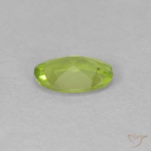Peridot Gemstone in 6.3 x 4.4 mm Size for Sale, Peridot Stone in Bright Green Color