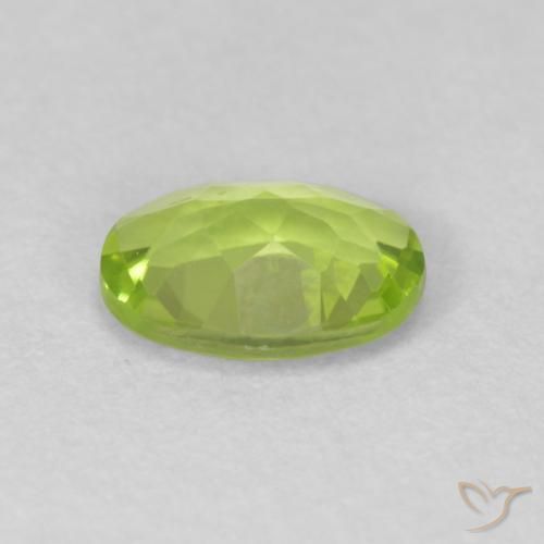 Peridot Gemstone in 7 x 5 mm (calibrated) Size for Sale, Peridot Stone in Bright Green Color