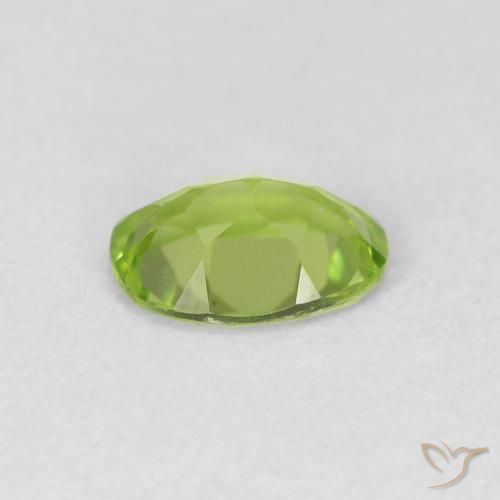 Peridot Gemstone in 7 x 5 mm (calibrated) Size for Sale, Peridot Stone in Yellowish Green Color