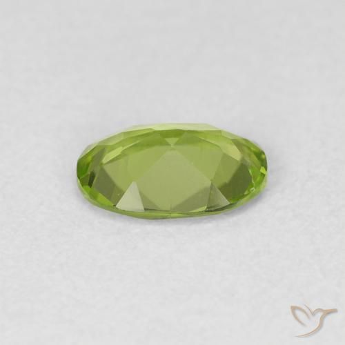 Peridot Gemstone in 7 x 5 mm (calibrated) Size for Sale, Peridot Stone in Lively Green Color