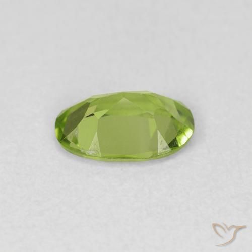 Peridot Gemstone in 7 x 5 mm (calibrated) Size for Sale, Peridot Stone in Lively Green Color