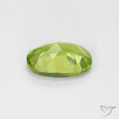 Peridot Gemstone in 7 x 5 mm (calibrated) Size for Sale, Peridot Stone in Medium Green Color