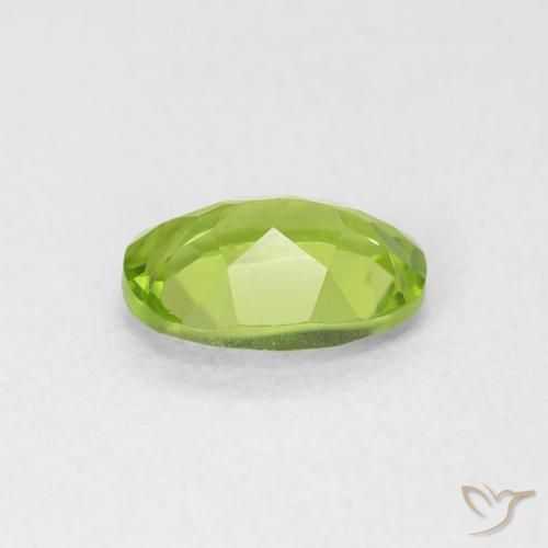 Peridot Gemstone in 7 x 5 mm (calibrated) Size for Sale, Peridot Stone in Medium Green Color