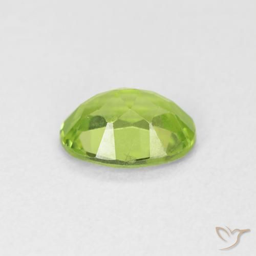 Peridot Gemstone in 7 x 5 mm (calibrated) Size for Sale, Peridot Stone in Light Green Color