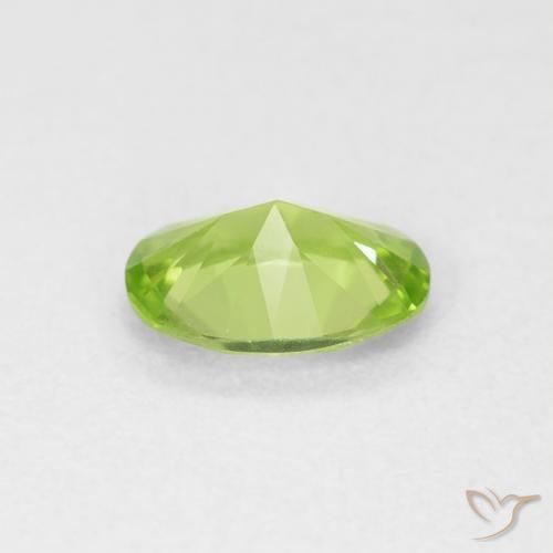 Peridot Gemstone in 7 x 5 mm (calibrated) Size for Sale, Peridot Stone in Medium Green Color