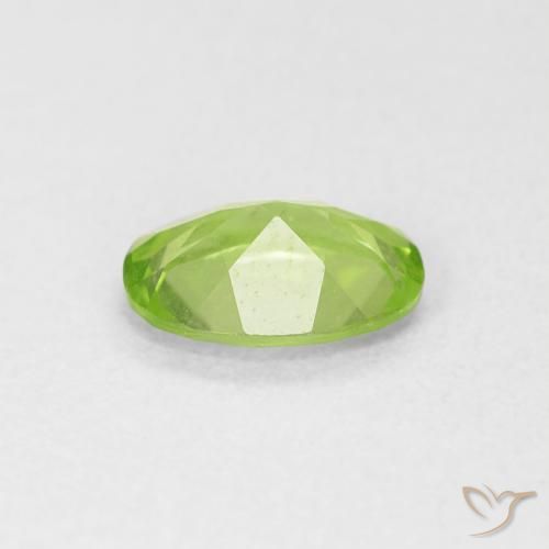 Peridot Gemstone in 7 x 5 mm (calibrated) Size for Sale, Peridot Stone in Medium Green Color