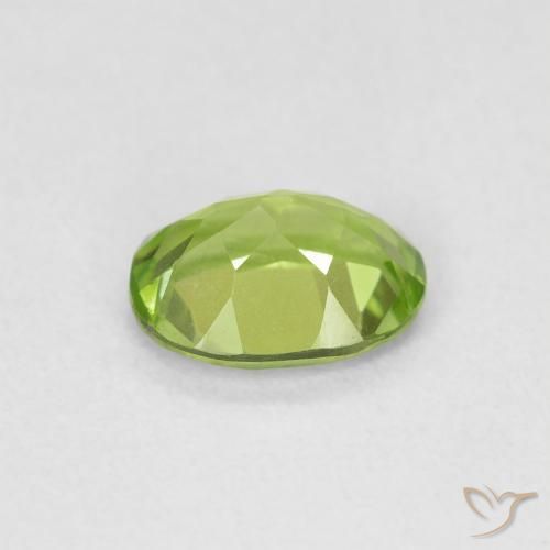 Peridot Gemstone in 7 x 5 mm (calibrated) Size for Sale, Peridot Stone in Yellowish Green Color