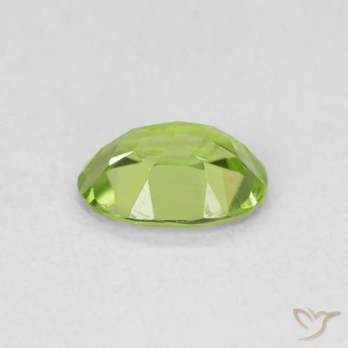 Peridot Gemstone in 7 x 5 mm (calibrated) Size for Sale, Peridot Stone in Lively Green Color