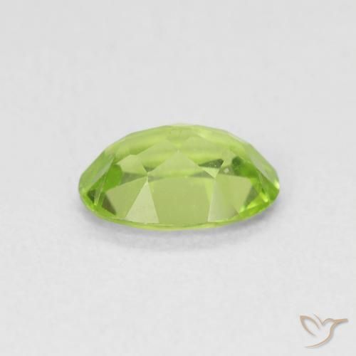 Peridot Gemstone in 7 x 5 mm (calibrated) Size for Sale, Peridot Stone in Bright Green Color
