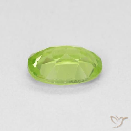 Peridot Gemstone in 7 x 5 mm (calibrated) Size for Sale, Peridot Stone in Bright Green Color