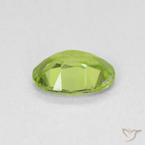 Peridot Gemstone in 7 x 5 mm (calibrated) Size for Sale, Peridot Stone in Lively Green Color