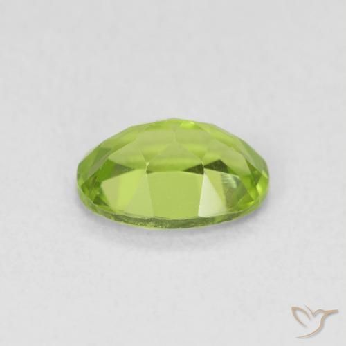 Peridot Gemstone in 7 x 5 mm (calibrated) Size for Sale, Peridot Stone in Yellowish Green Color