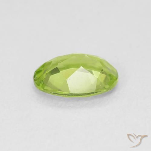 Peridot Gemstone in 7 x 5 mm (calibrated) Size for Sale, Peridot Stone in Lively Green Color
