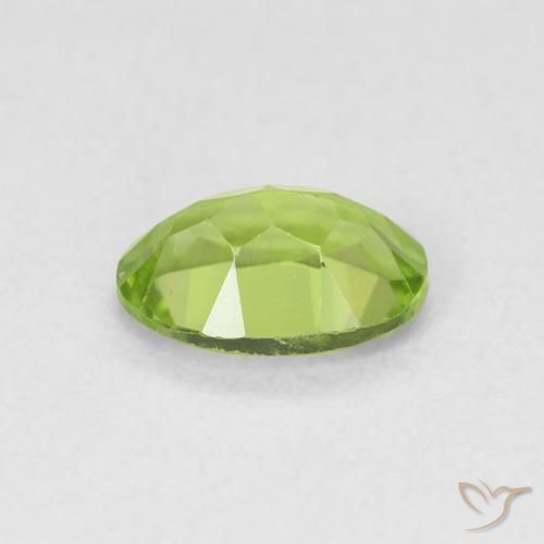 Peridot Gemstone in 7 x 5 mm (calibrated) Size for Sale, Peridot Stone in Yellowish Green Color
