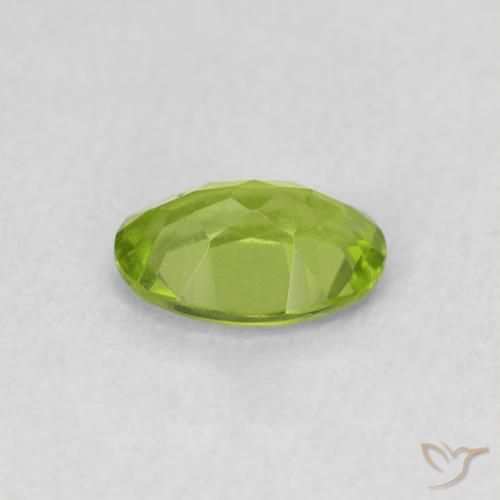 Peridot Gemstone in 7 x 5 mm (calibrated) Size for Sale, Peridot Stone in Lively Green Color