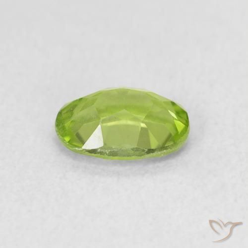 Peridot Gemstone in 7 x 5 mm (calibrated) Size for Sale, Peridot Stone in Medium Green Color