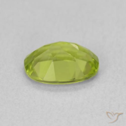 Peridot Gemstone in 7 x 5 mm (calibrated) Size for Sale, Peridot Stone in Medium Green Color