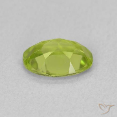 Peridot Gemstone in 7 x 5 mm (calibrated) Size for Sale, Peridot Stone in Yellowish Green Color