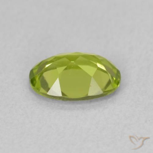 Peridot Gemstone in 7 x 5 mm (calibrated) Size for Sale, Peridot Stone in Lively Green Color