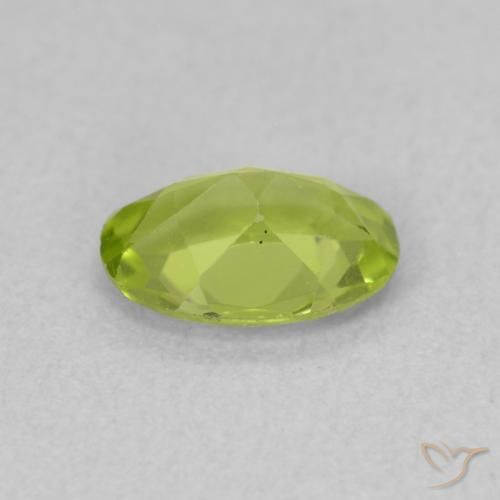 Peridot Gemstone in 7 x 5 mm (calibrated) Size for Sale, Peridot Stone in Lively Yellowish Green Color