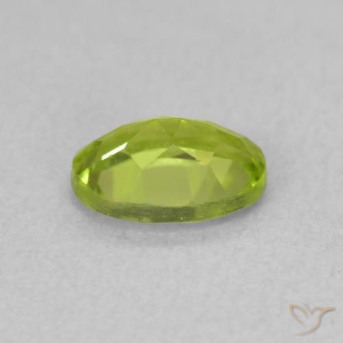 Peridot Gemstone in 7 x 5 mm (calibrated) Size for Sale, Peridot Stone in Bright Green Color