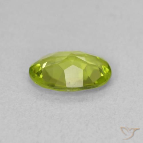 Peridot Gemstone in 7 x 5 mm (calibrated) Size for Sale, Peridot Stone in Lively Green Color