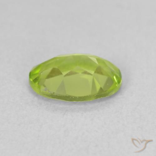 Peridot Gemstone in 7 x 5 mm (calibrated) Size for Sale, Peridot Stone in Lively Green Color